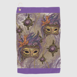 MASQUERADE VENICE ART GOLFHANDTUCH