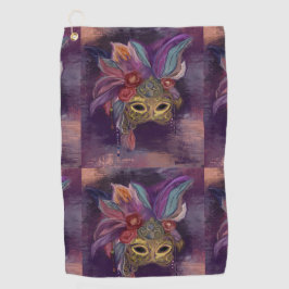 MASQUERADE VENICE ART GOLFHANDTUCH