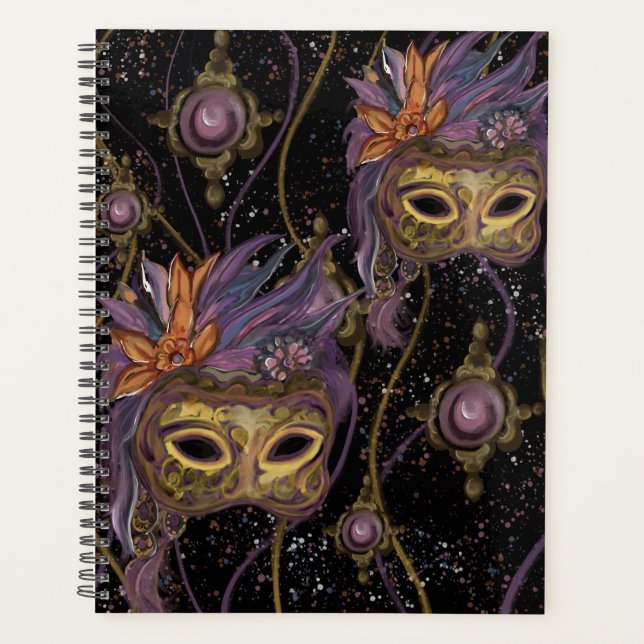 MASQUERADE VENICE ART PLANER (Vorderseite)