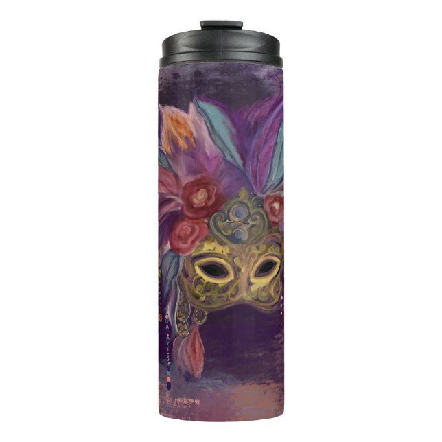 MASQUERADE VENICE ART THERMOSBECHER (Vorderseite)