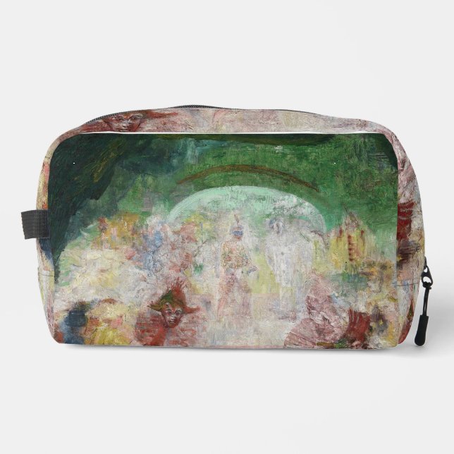 Masquerade von James Ensor (1889) Waschbeutel (Vorderseite)