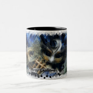 Masquerade Weihnachten Zweifarbige Tasse
