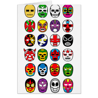 Masques de lutte mexicains de Lucha Libre Luchador