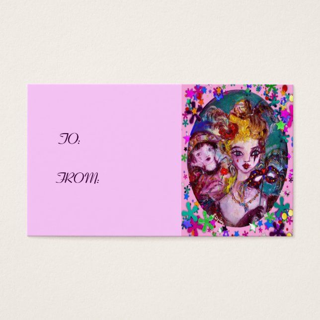 MASQUES DE MASQUÉRADE VALENTINE, CONFETTI, violet  (Devant)