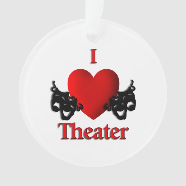 Masques de théâtre comique et de tragédie (devant)