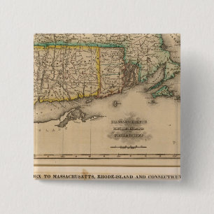 Mass, Rhode Island, Connecticut Button