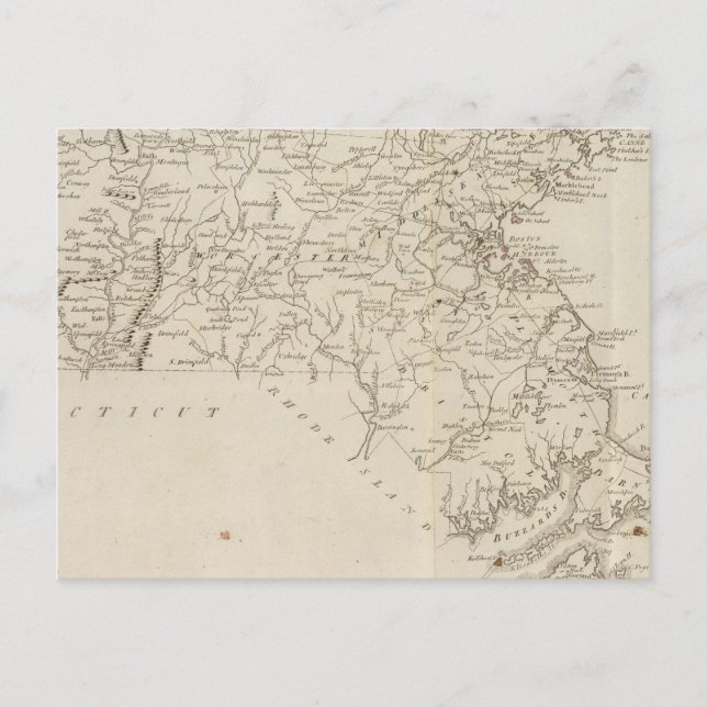 Massachusetts 4 postkarte (Vorderseite)