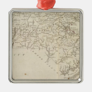 Massachusetts 4 silbernes ornament
