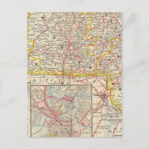 Massachusetts 8 postkarte