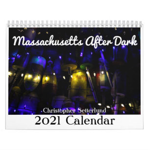 Massachusetts après le calendrier 2021 de la nuit