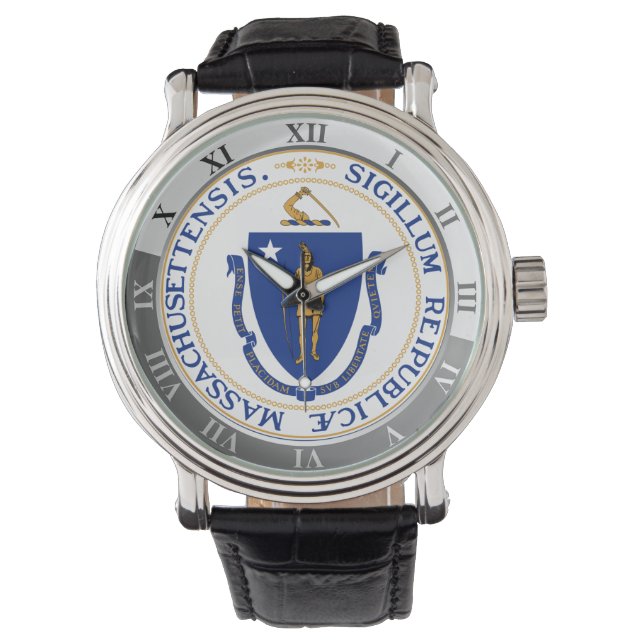 Massachusetts Armbanduhr (Vorderseite)