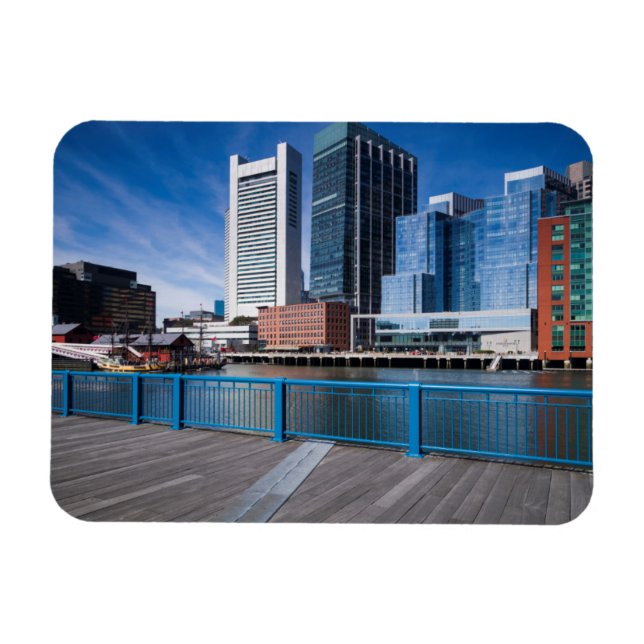 Massachusetts, Boston, Bundesstaatliche Zentralban Magnet (Horizontal)