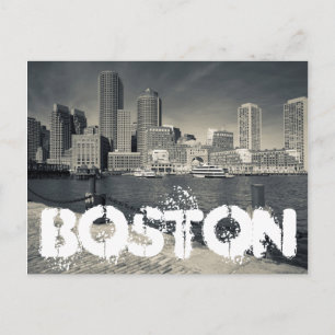 Massachusetts, Boston, Rowe's Wharf Gebäude Postkarte