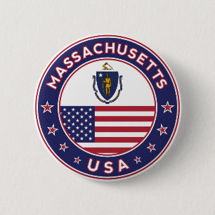 Massachusetts Button