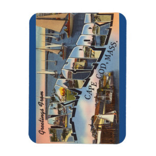 Massachusetts, Cape Cod, Harwichport Magnet