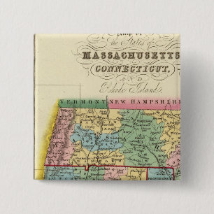 Massachusetts, Connecticut, Rhode Island Button