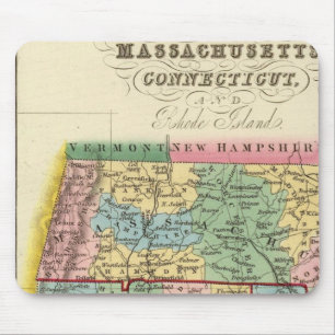 Massachusetts, Connecticut, Rhode Island Mousepad