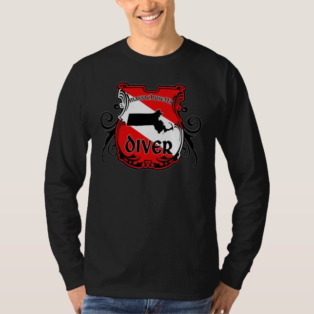 Massachusetts Diver T-Shirt (Vorderseite)