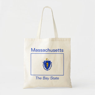 Massachusetts Flag Bag Tragetasche