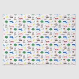 Massachusetts-Gewebepapier Seidenpapier