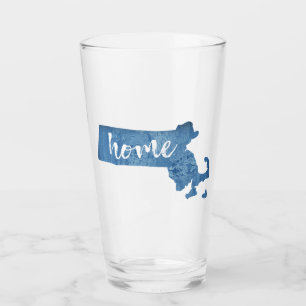 Massachusetts Home Holzmaserung Glas