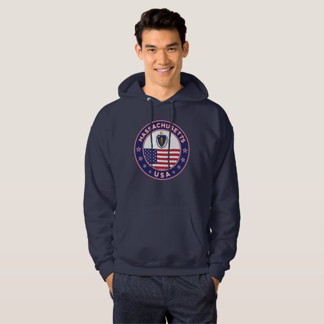 Massachusetts Hoodie (Vorne ganz)