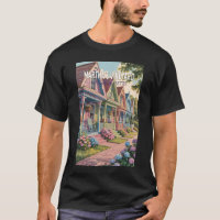 Massachusetts Illustration Retro