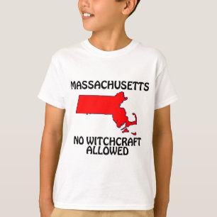 Massachusetts - Keine Hexerei erlaubt T-Shirt