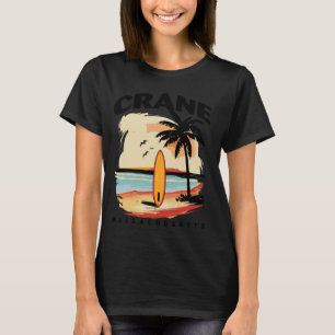Massachusetts Kransurfbrett Surfbretter Männer Fra T-Shirt