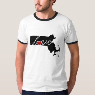 Massachusetts-Liebe!  Geschenke für MA-Liebhaber T-Shirt