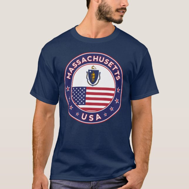 Massachusetts, Massachusetts, legging, t-shirt, T-Shirt (Vorderseite)