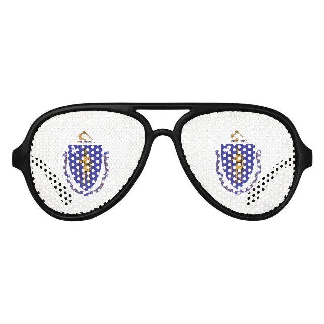 Massachusetts Partybrille (Vorderseite)
