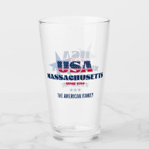 Massachusetts Patriotischer Stolz Personalisiert