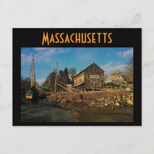 Massachusetts Postkarte