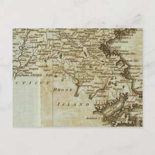 Massachusetts Postkarte