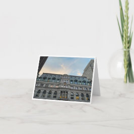 Massachusetts-Postkarte 1 Dankeskarte