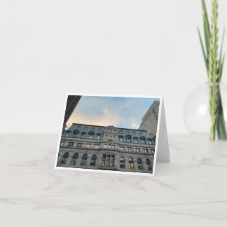 Massachusetts-Postkarte 1 Dankeskarte