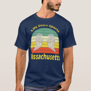 Massachusetts Retro T-Shirt
