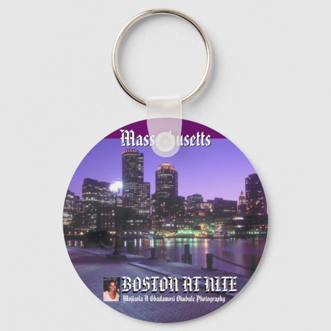 Massachusetts Schlüsselanhänger von Mojisola A Gba (Vorderseite)