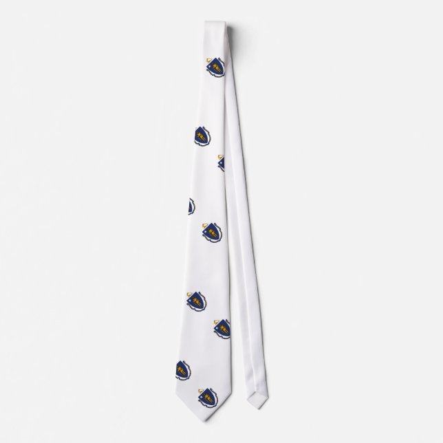 Massachusetts-Staats-Flagge Krawatte (Vorderseite)