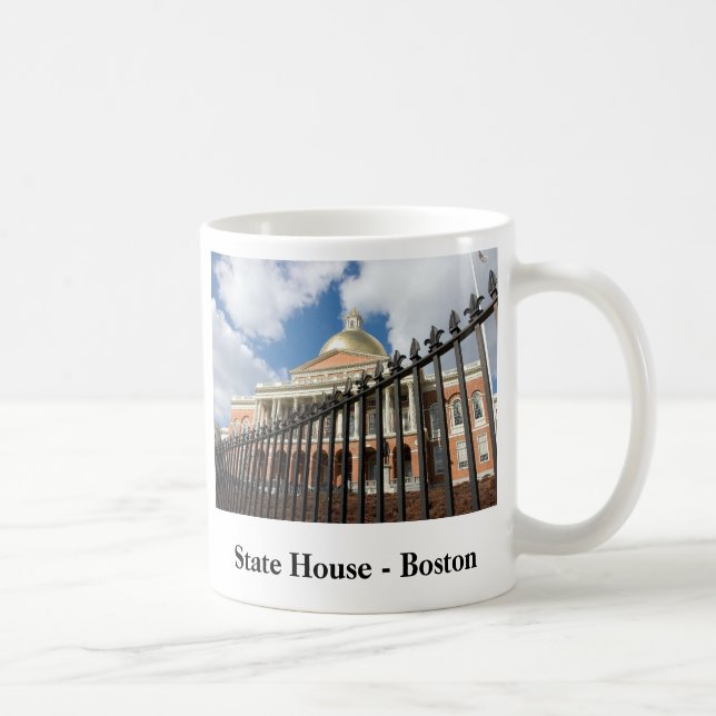 Massachusetts-Staats-Haus - Boston Kaffeetasse (Rechts)