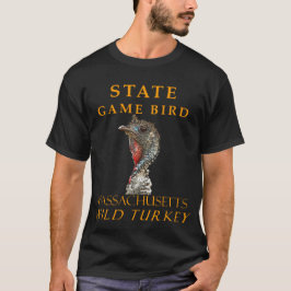 Massachusetts Territory Game Bird Quirky Türkei T-Shirt