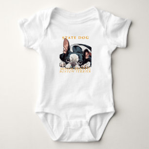 Massachusetts Territory Hund Der Boston Terrier Baby Strampler