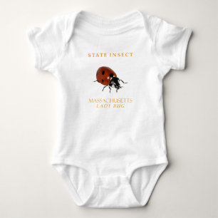 Massachusetts Territory Insekt Der Lady Bug Baby Strampler