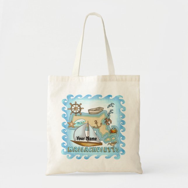 Massachusetts Tote Tasche (Vorne)