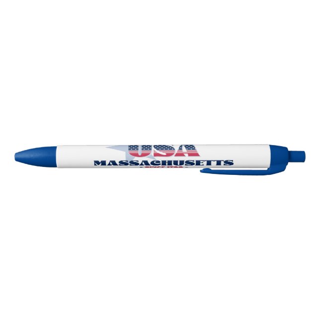 Massachusetts un stylo à icône américain (Bas)