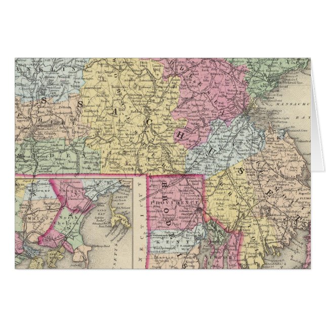 Massachusetts und Rhode Island 2 (Vorderseite (Horizontal))