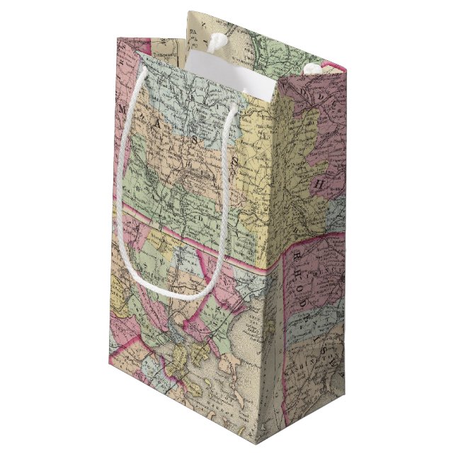 Massachusetts und Rhode Island 2 Kleine Geschenktüte (Rückseite Schrägansicht)
