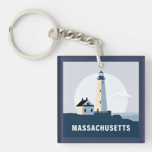 Massachusetts, USA Schlüsselanhänger