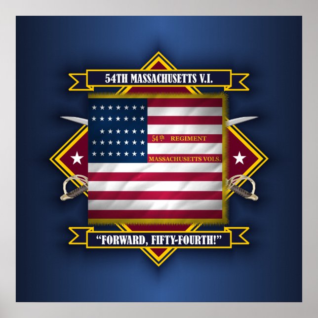 Massachusetts V.I. Poster (Vorne)